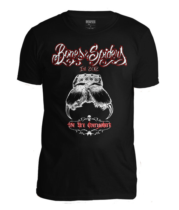 Bones & Spiders - Huntsman Spider - T-Shirt