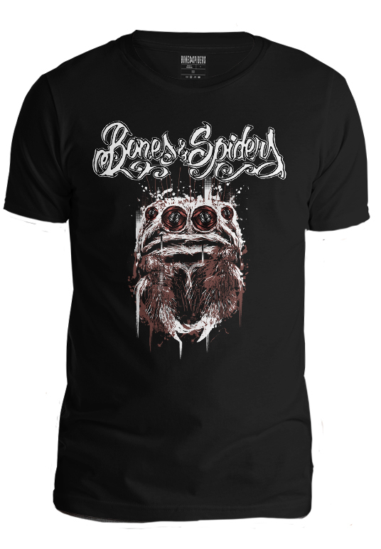 Bones & Spiders - Gorilla Jumping Spider - T-Shirt