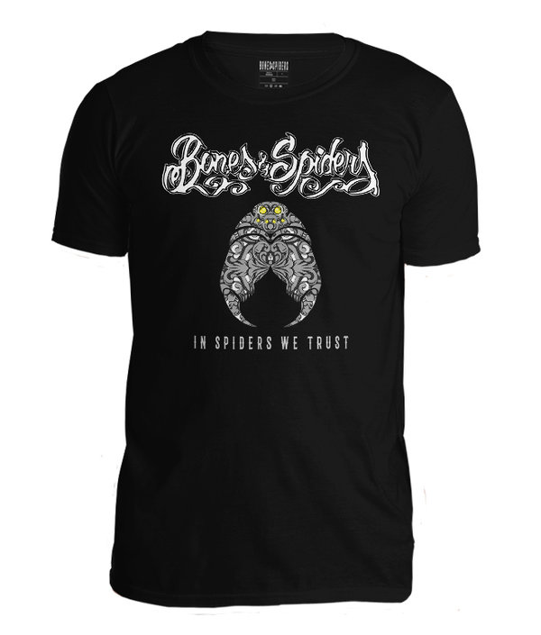 Bones & Spiders - Wolf Spider - T-Shirt - Art Collection